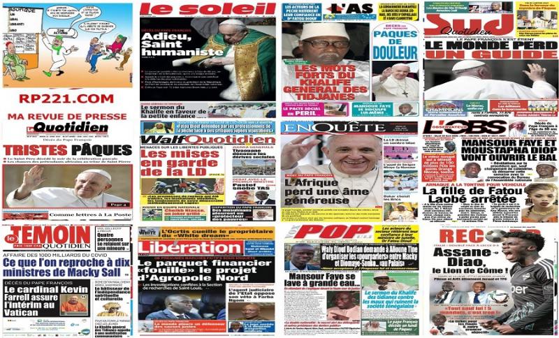 ### Revue de Presse du 22 Avril 2025