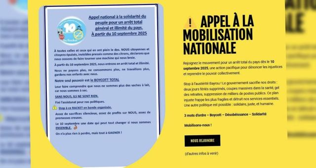 La grève générale citoyenne du 10 septembre 2025 : un mouvement menacé par la manipulation politique